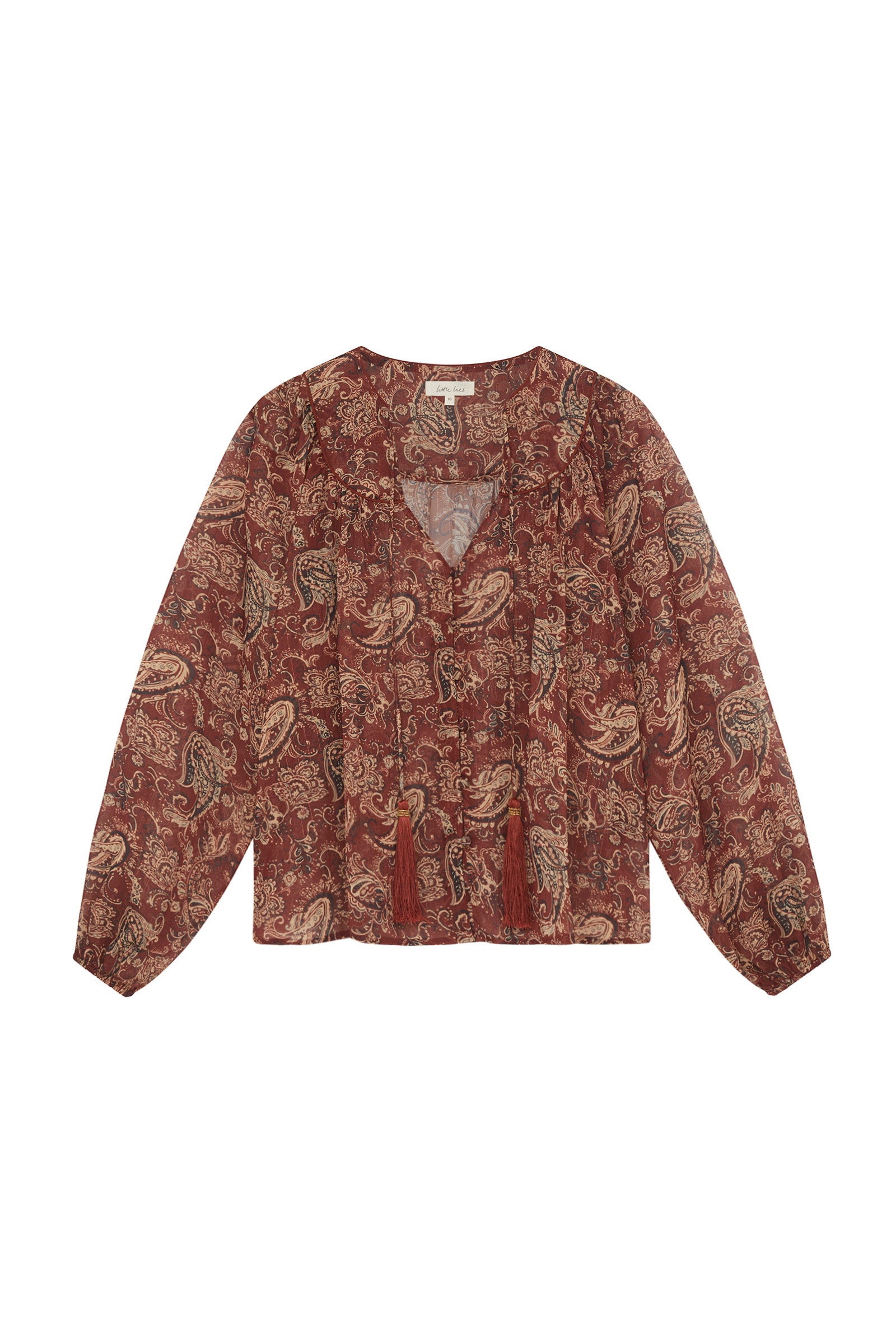 Gold Dust Paisley Top