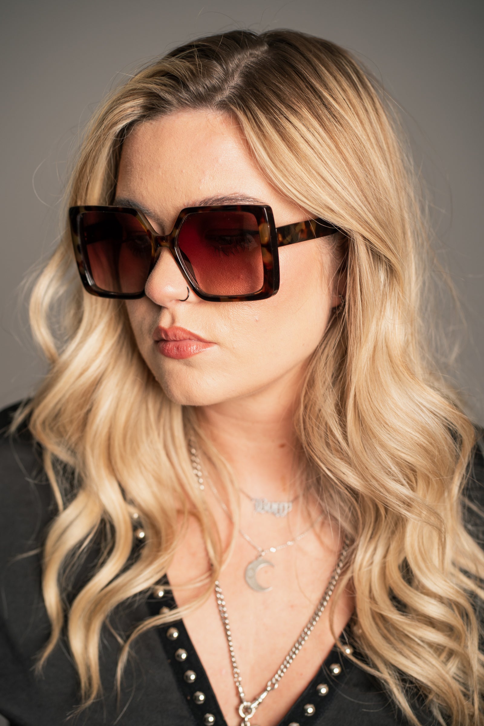 Jerry Oversized Square Sunglasses