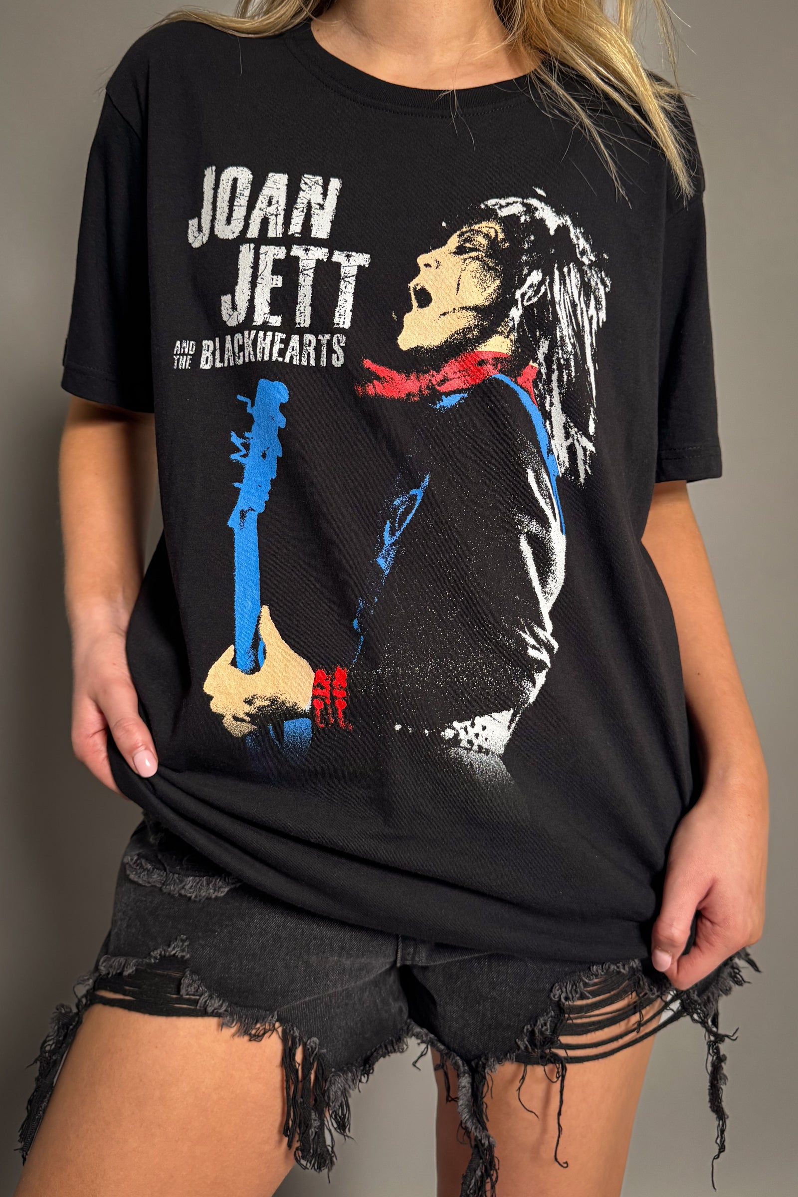 Joan Jett & Blackhearts Guitar Band Tee