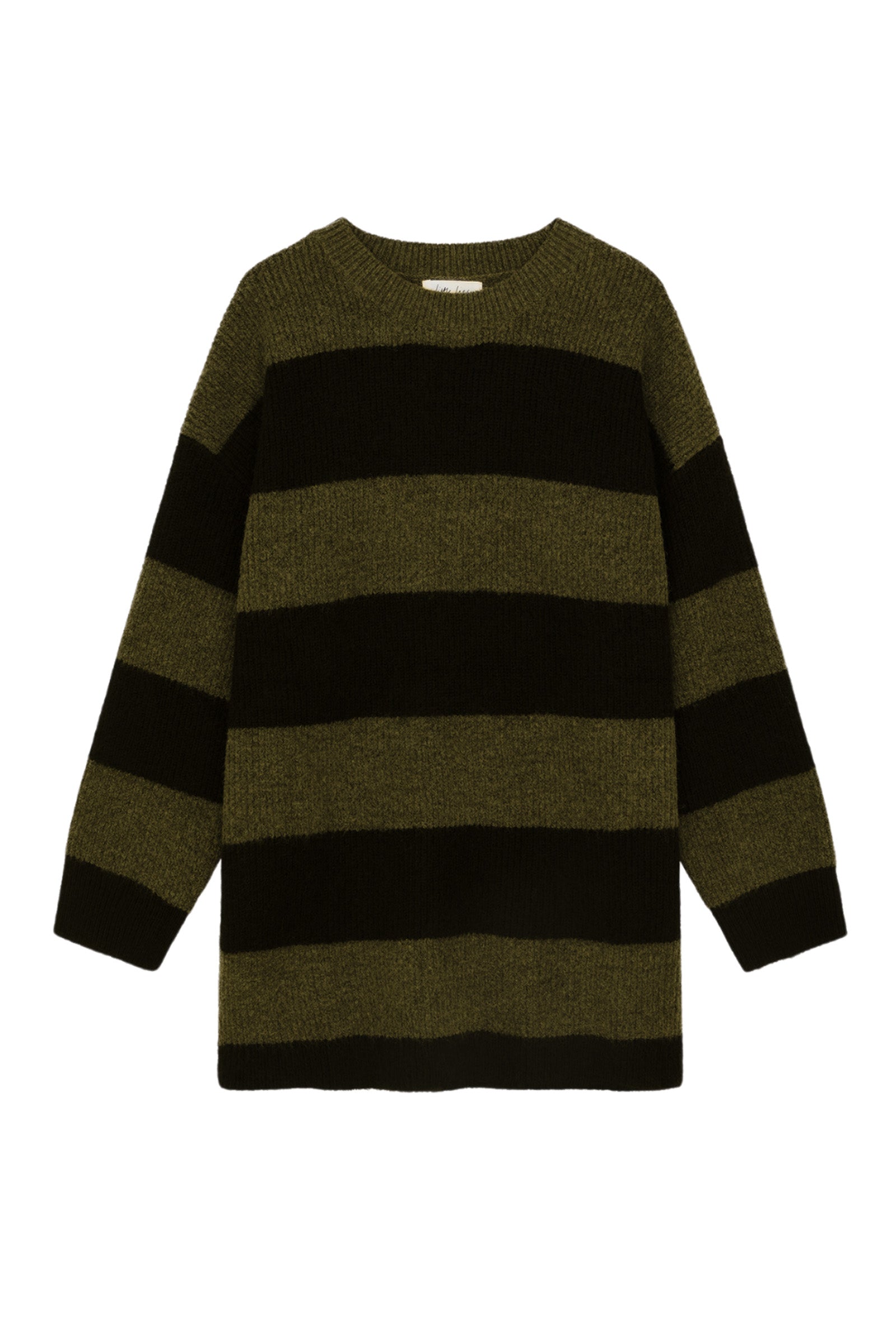 Kurt Khaki Striped Knit