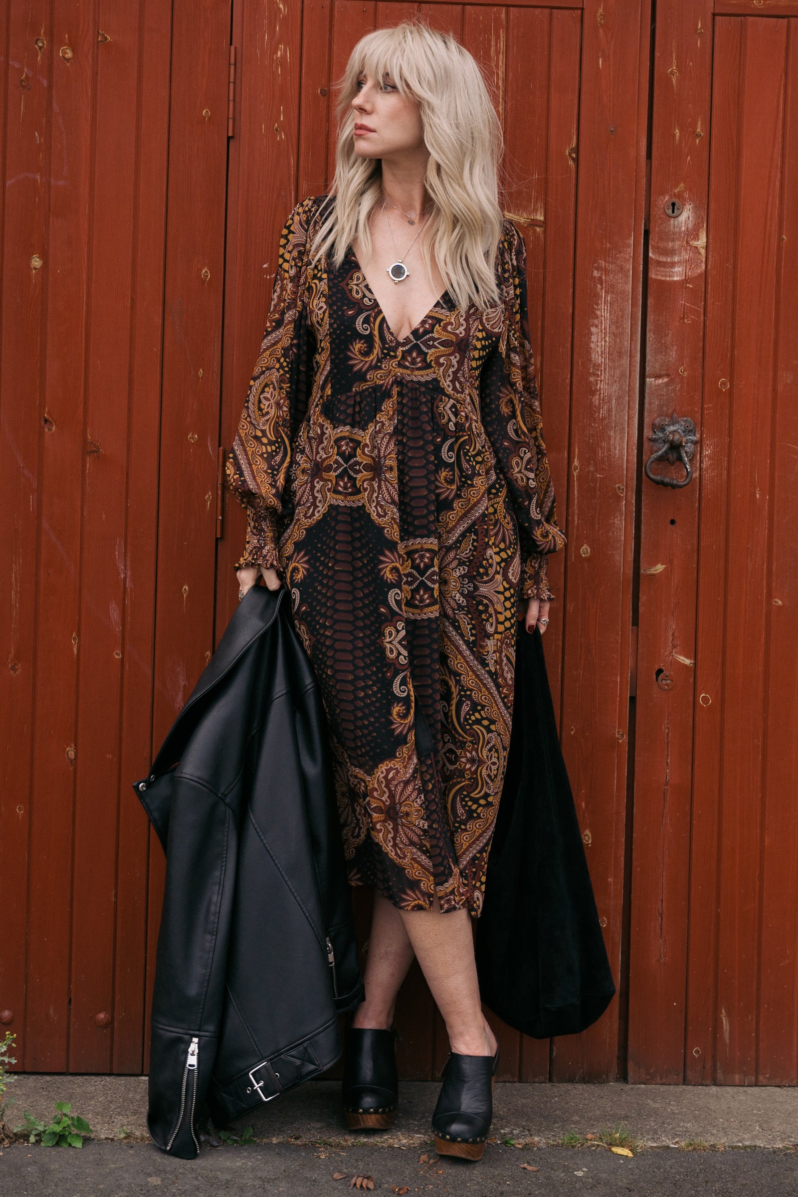 Peacekeeper Paisley Midi Dress