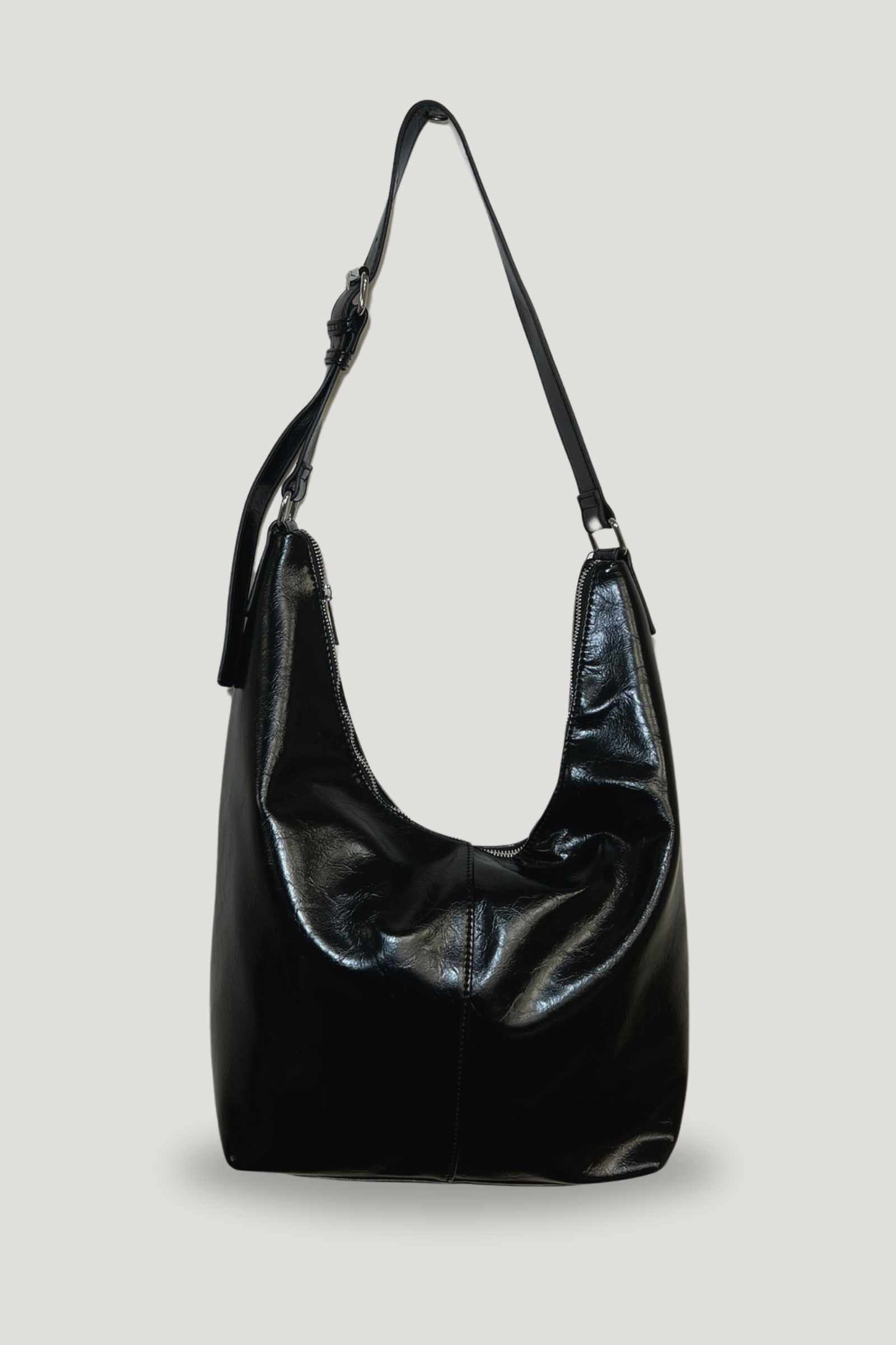 Liv Black Slouch Bag