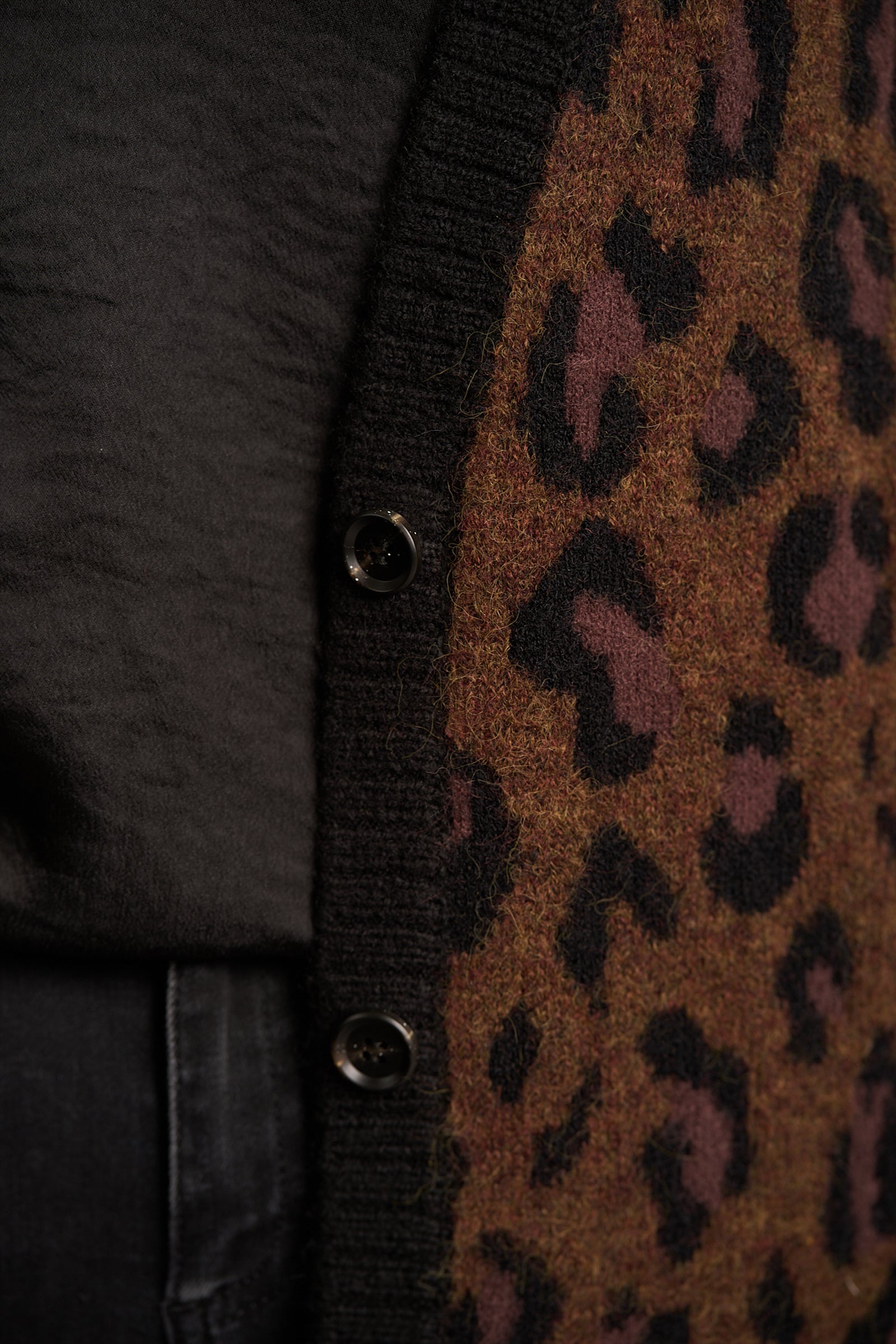 Love Bites Leopard Knit Cardigan