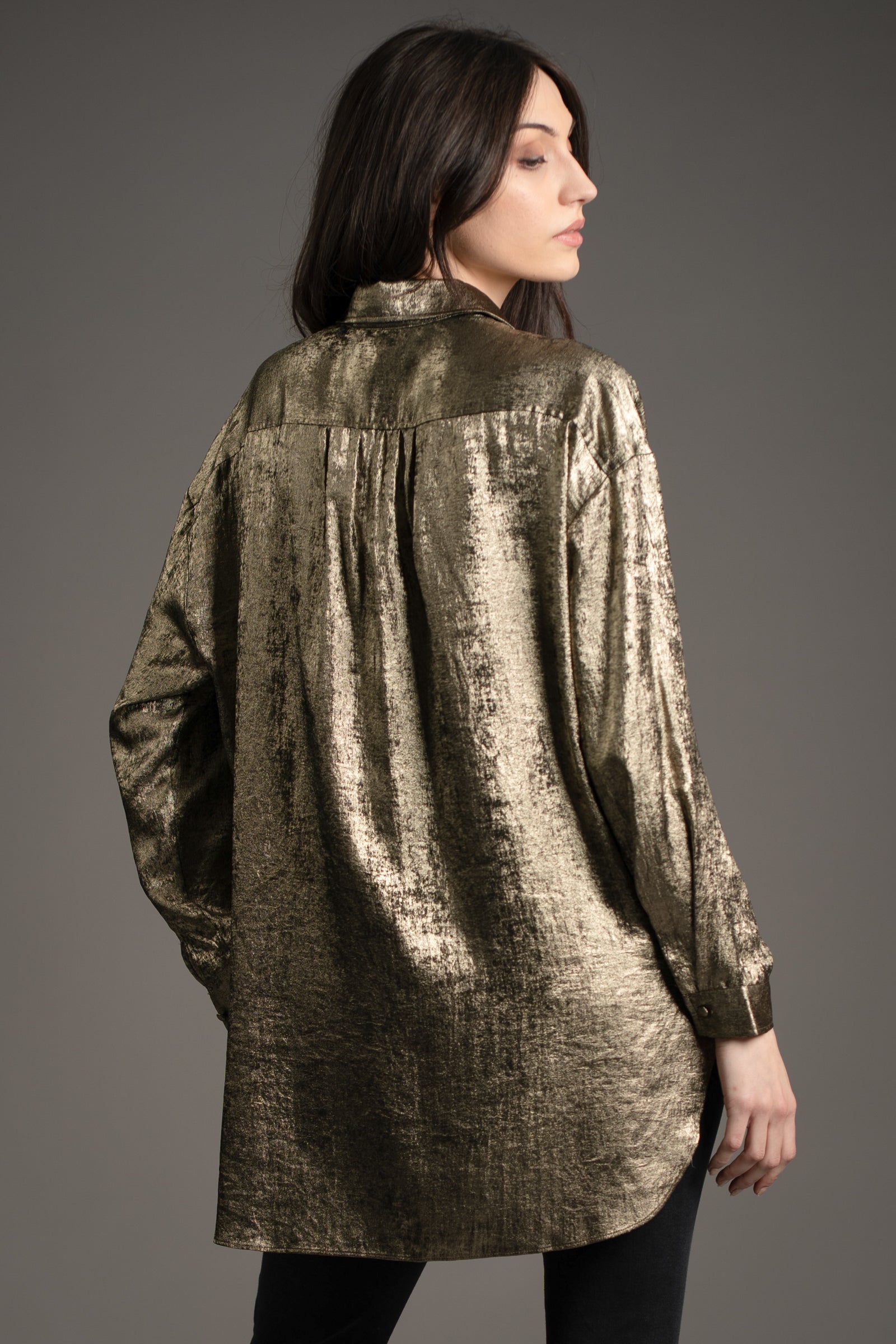 Luna Metallic Shirt