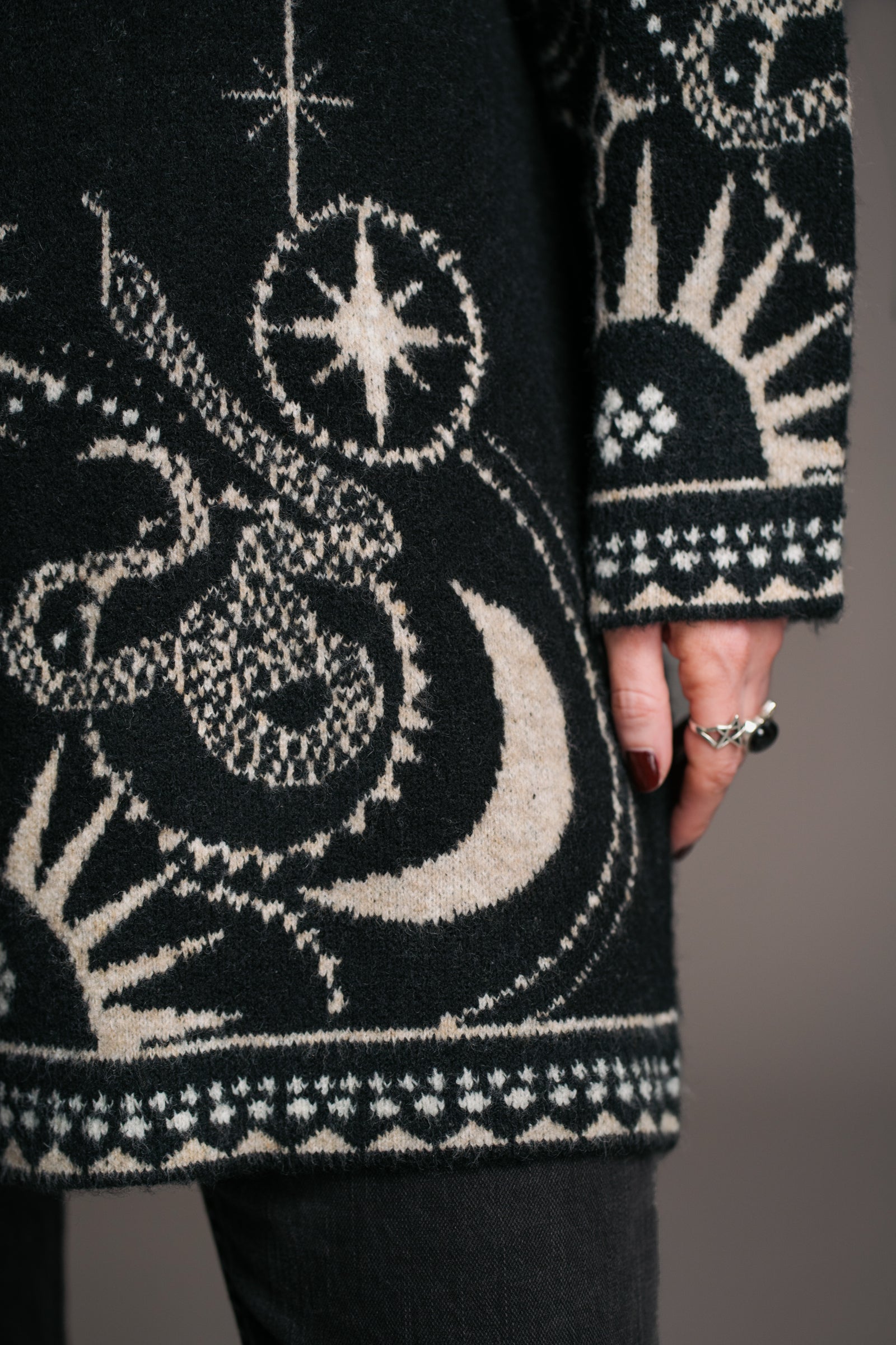 Midnight Tattoo Knit