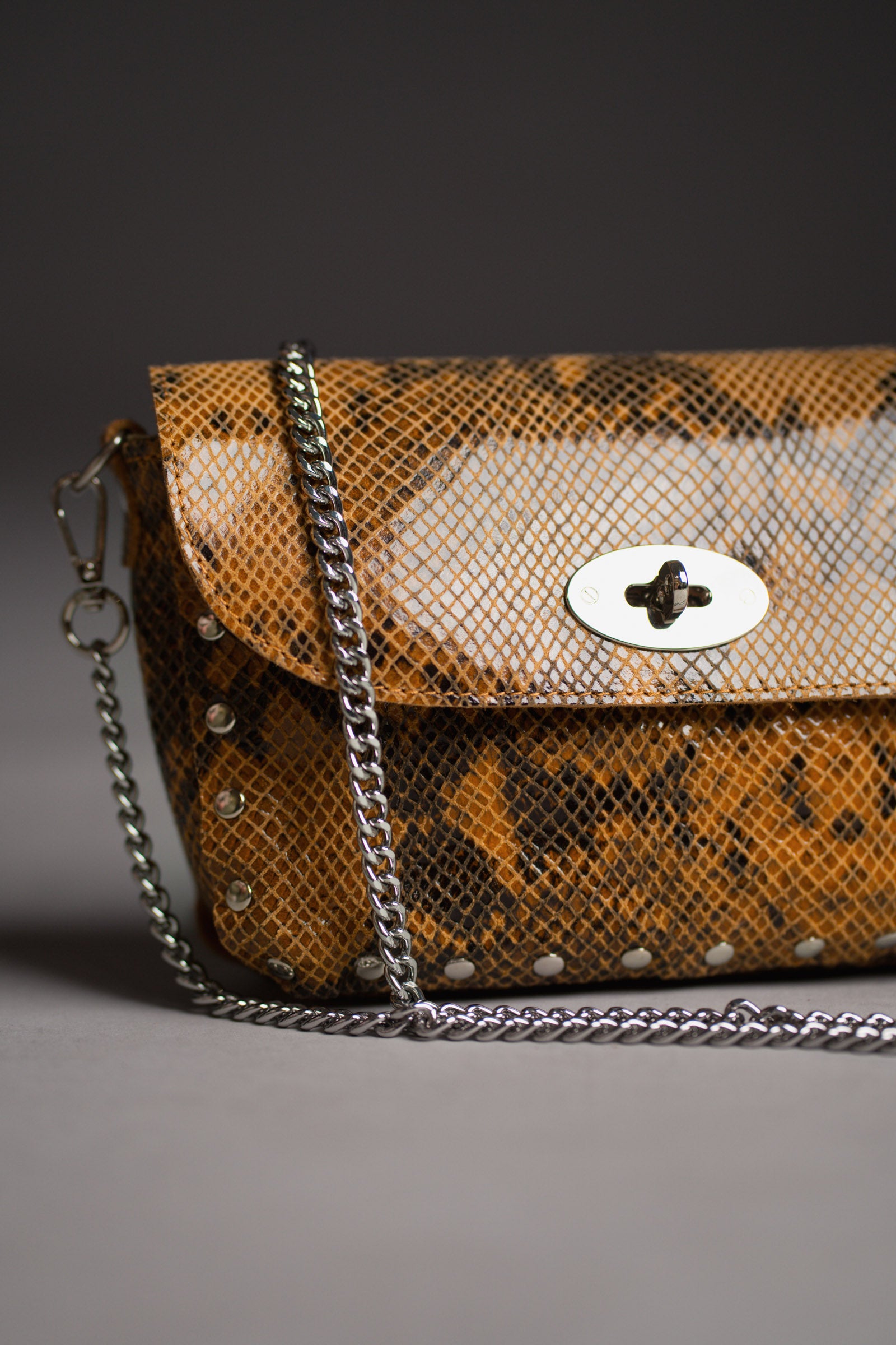 Roxy Snakeskin Bag