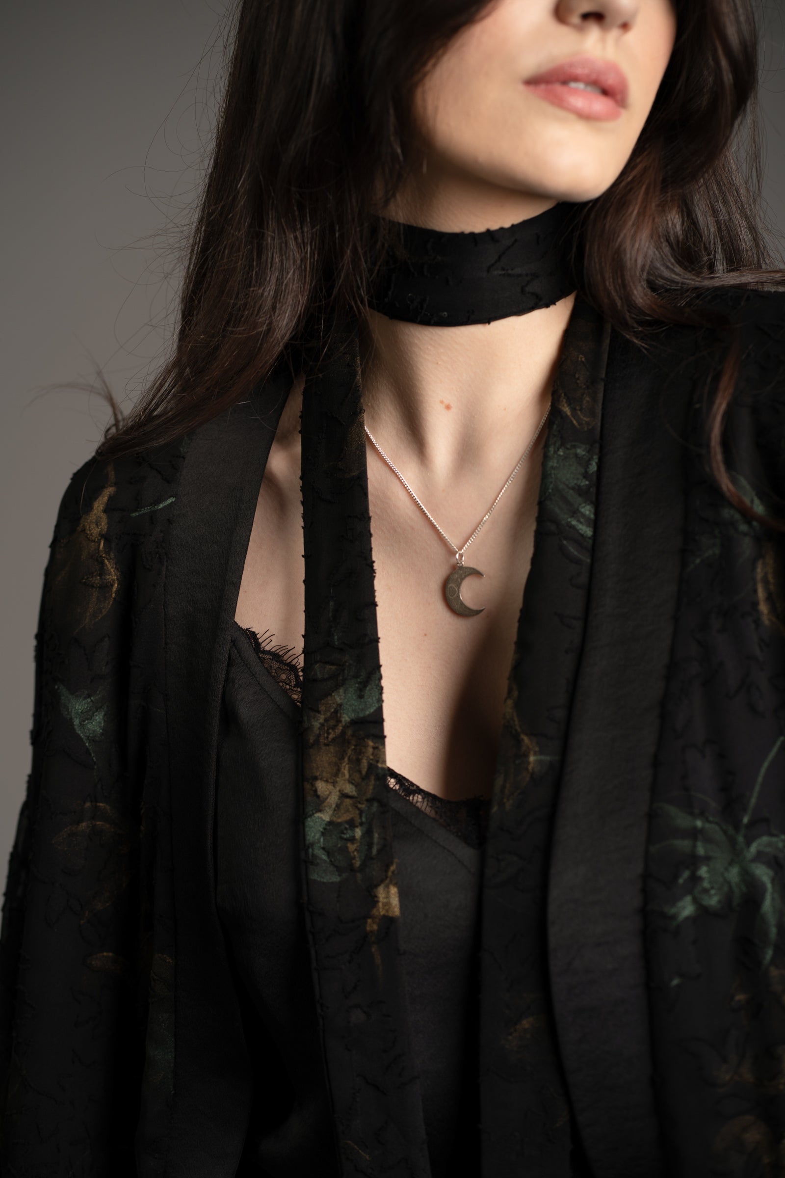 Ophelia Beaded Chiffon Scarf