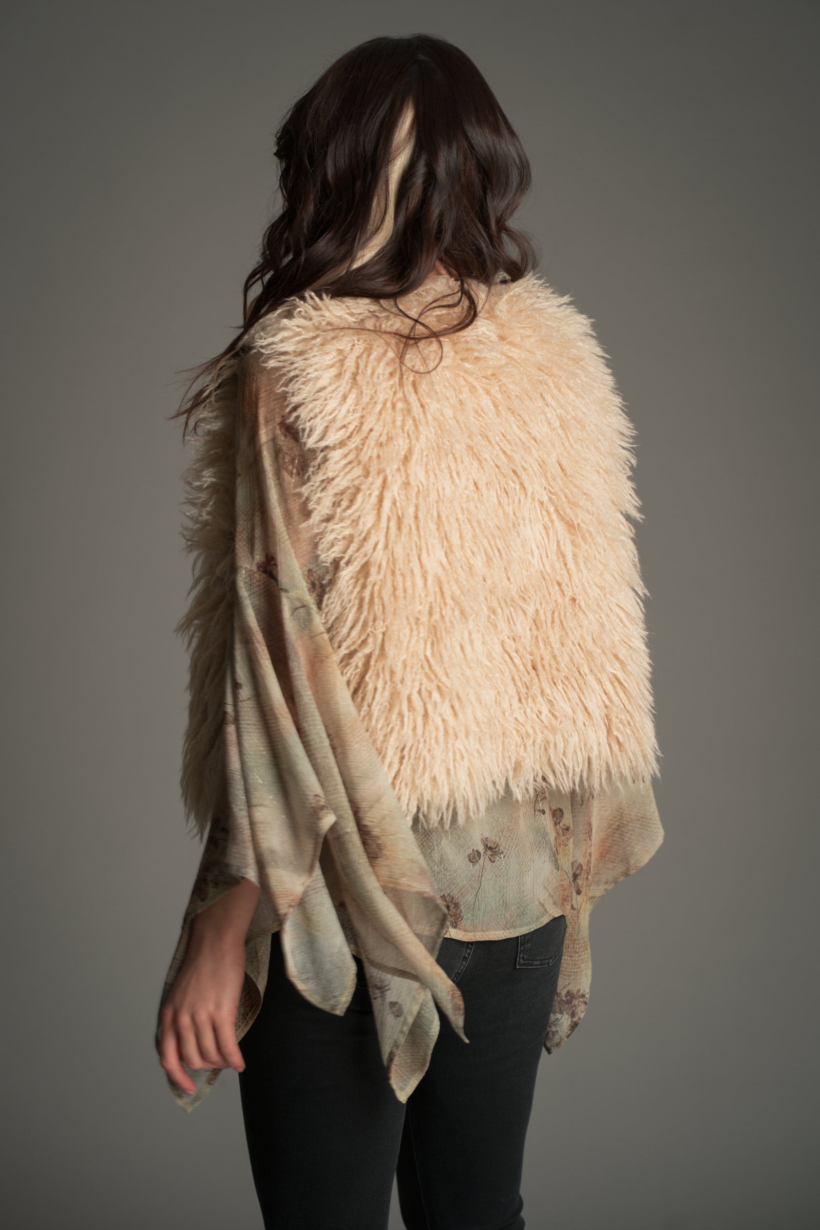 Penny Lane Faux Mongolian Fur Gilet