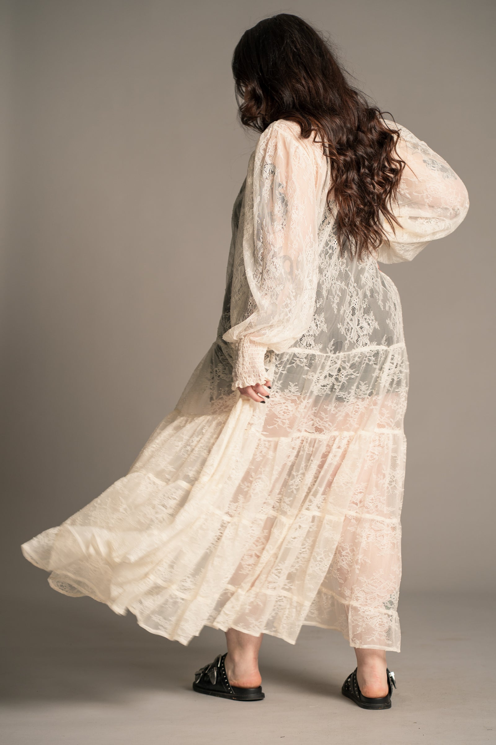 Rhiannon Ivory Maxi Dress