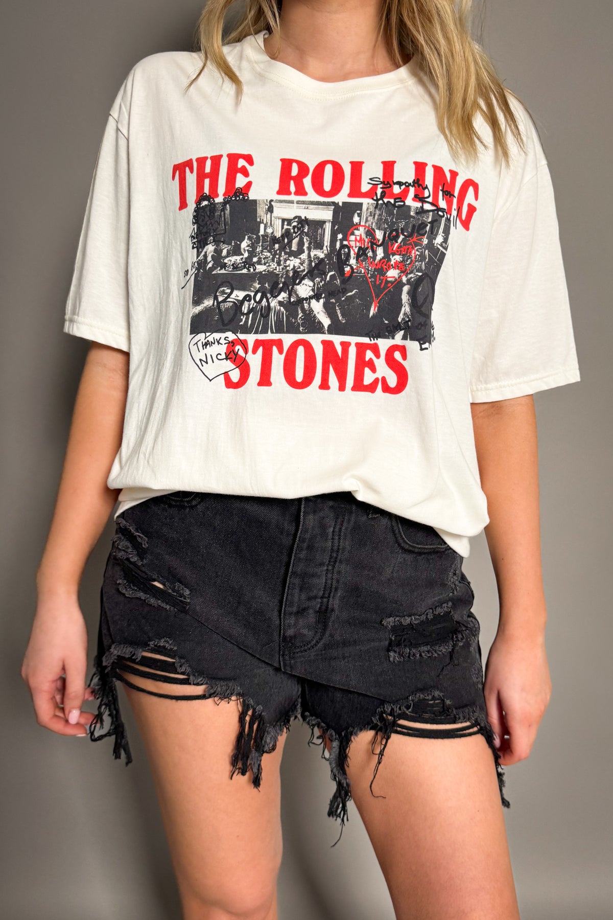Rolling Stones Graffiti Band Tee