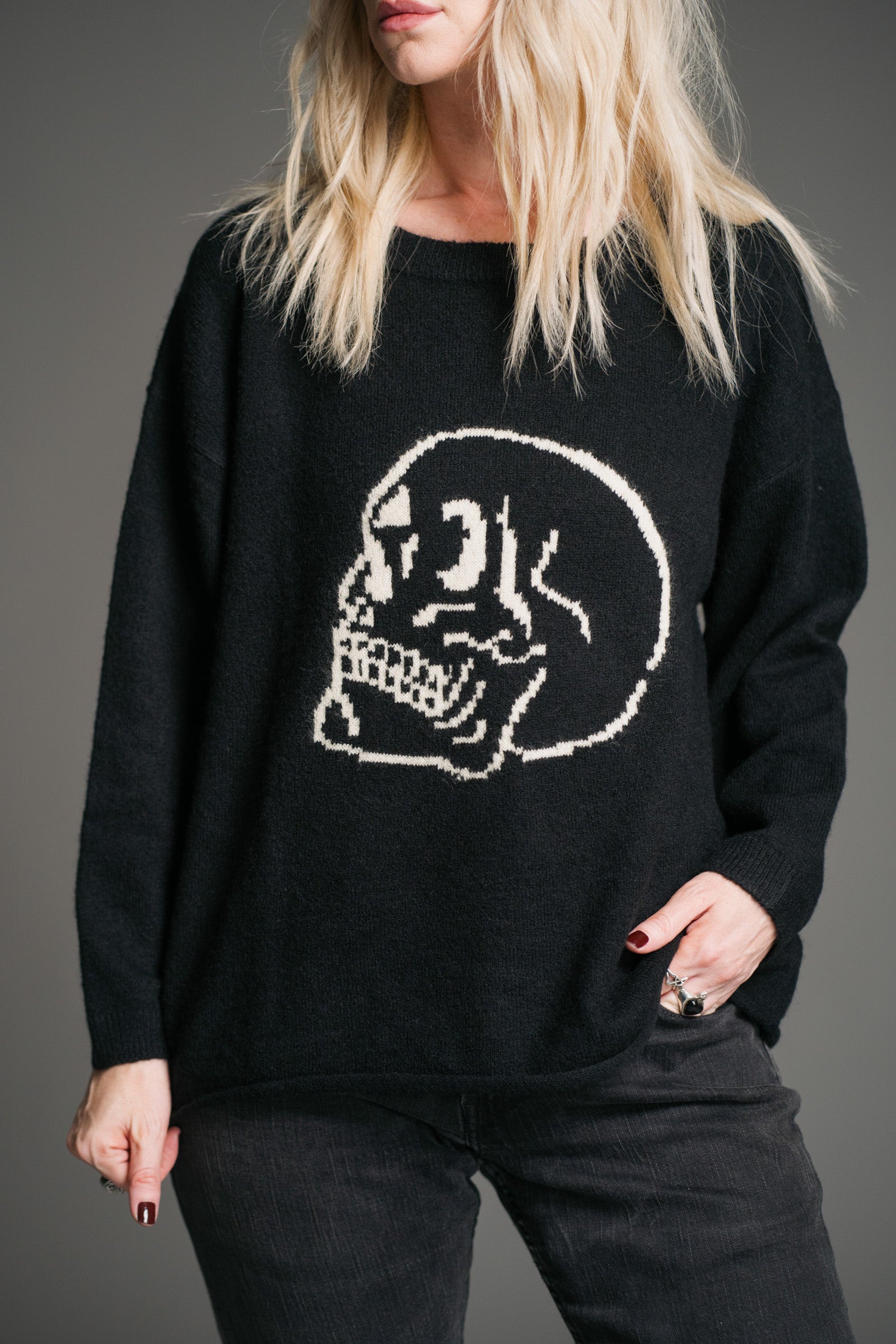 Skull Knit Jumper