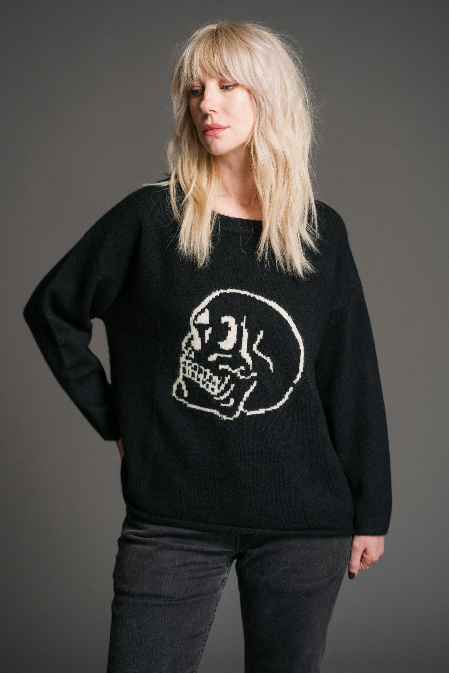 Skull Knit Jumper