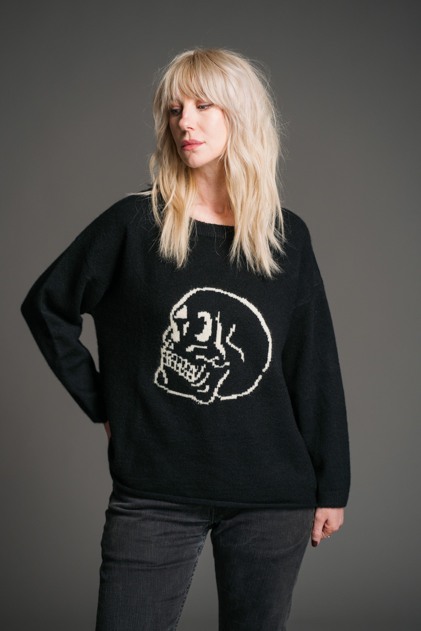 Skull Knit Jumper