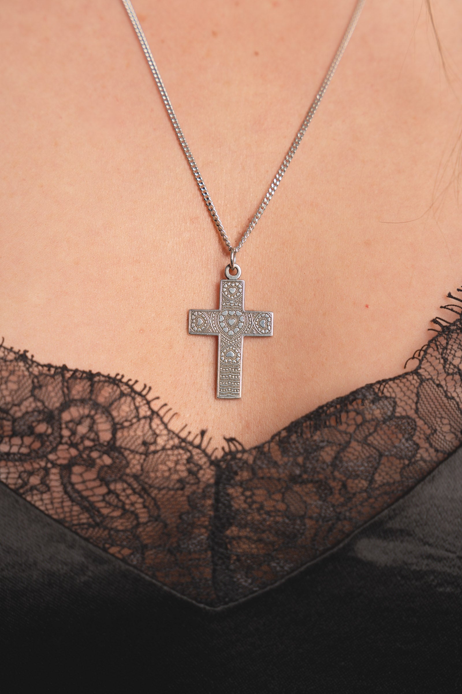 Sterling Silver Cross Pendant