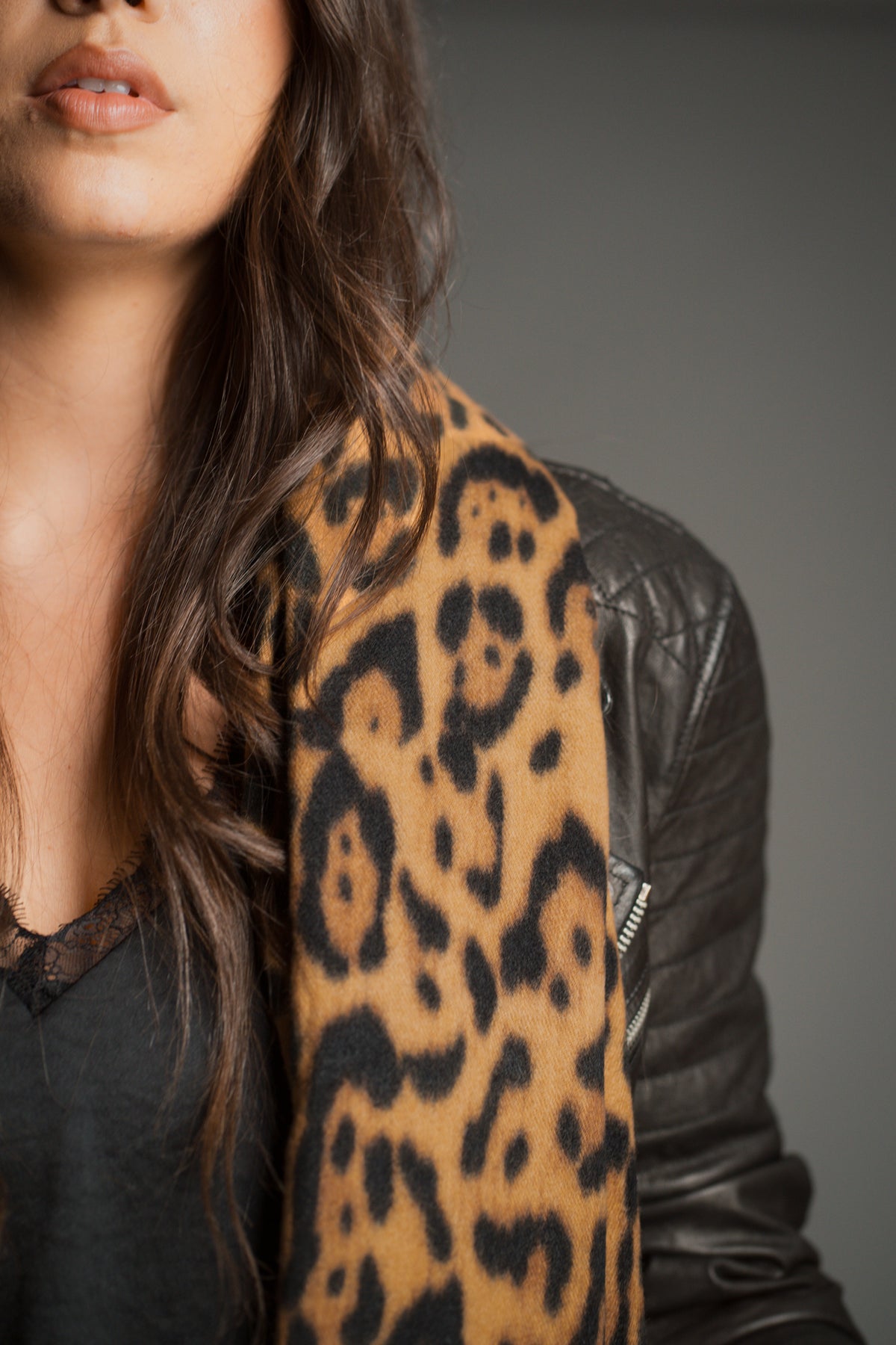 Leopard Blanket Scarf