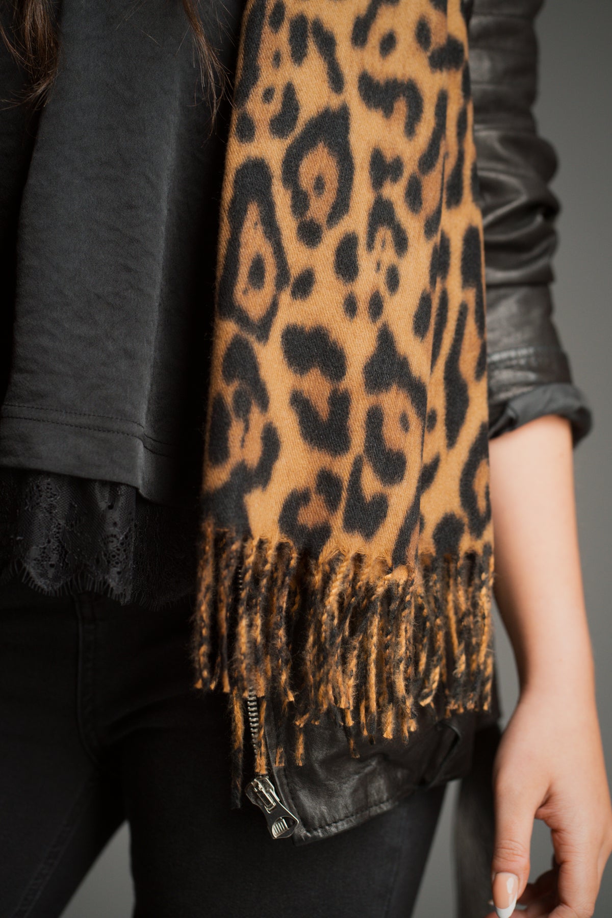 Leopard Blanket Scarf