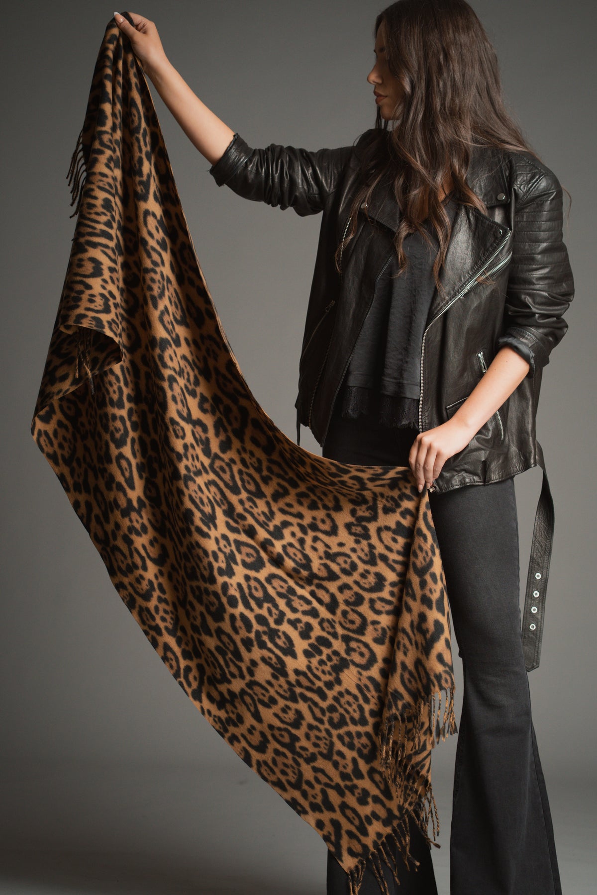Leopard Blanket Scarf