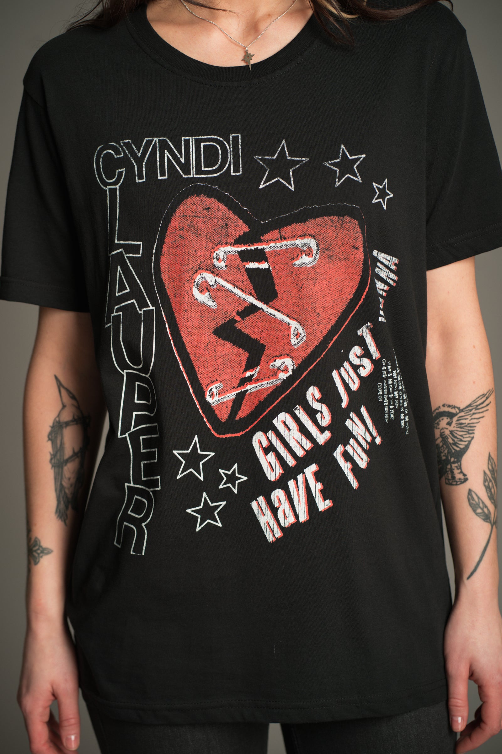 Cyndi Lauper Girls Just Wanna Have Fun Band T-Shirt | Little Lies