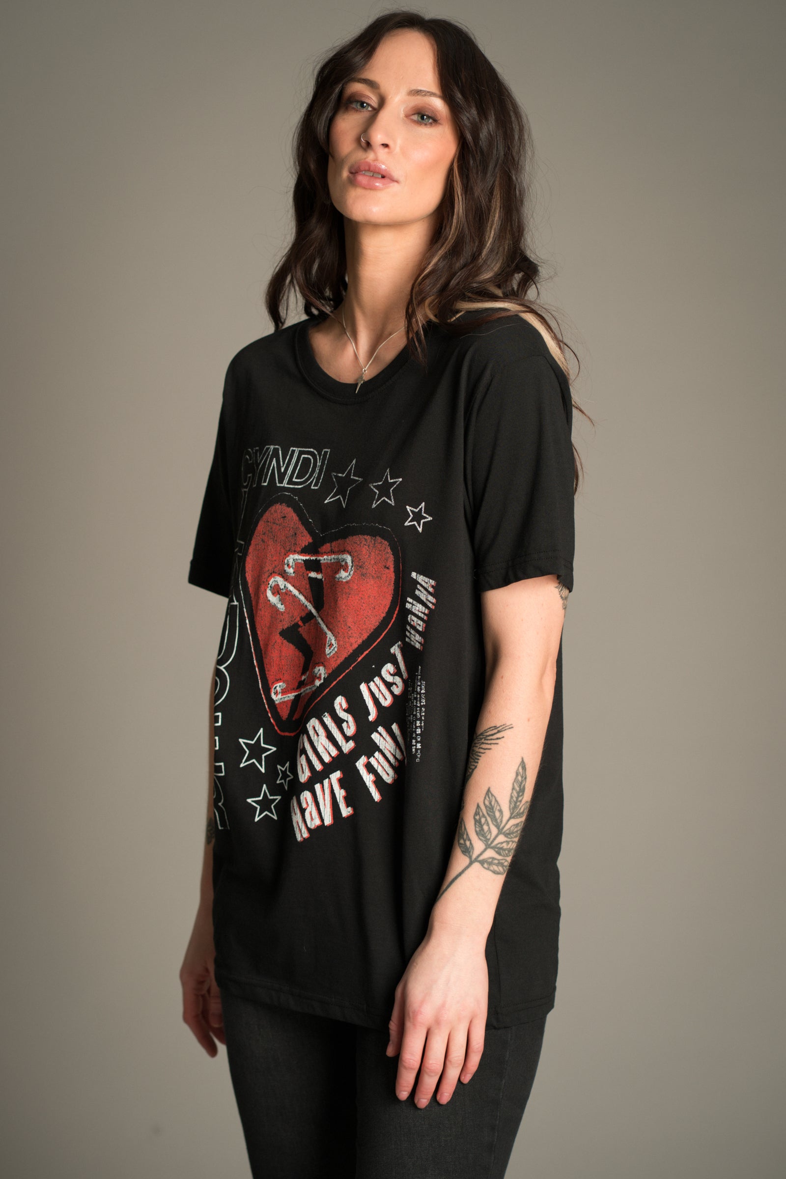 Cyndi Lauper Girls Just Wanna Have Fun Band T-Shirt | Little Lies