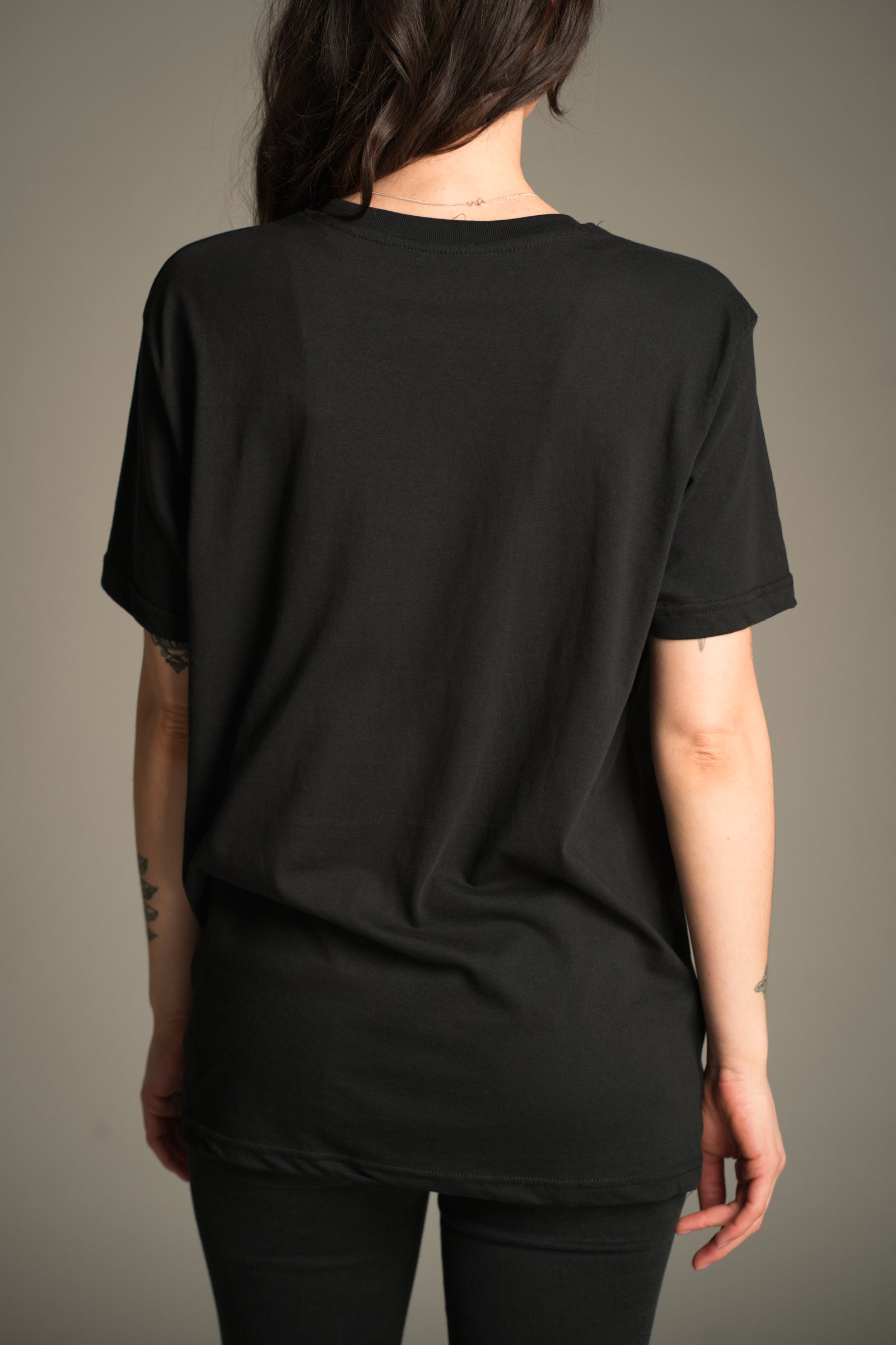 Fontaines D.C. Gothic Logo Black T-Shirt | Little Lies
