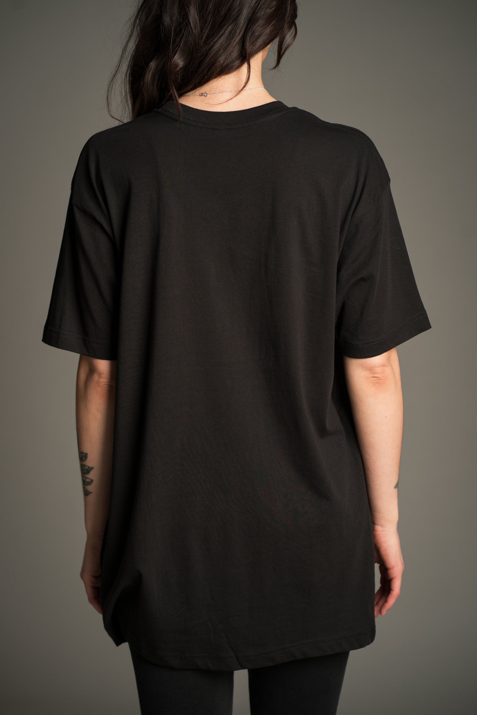 Lady Gaga Born This Way band tee back view relaxed fit