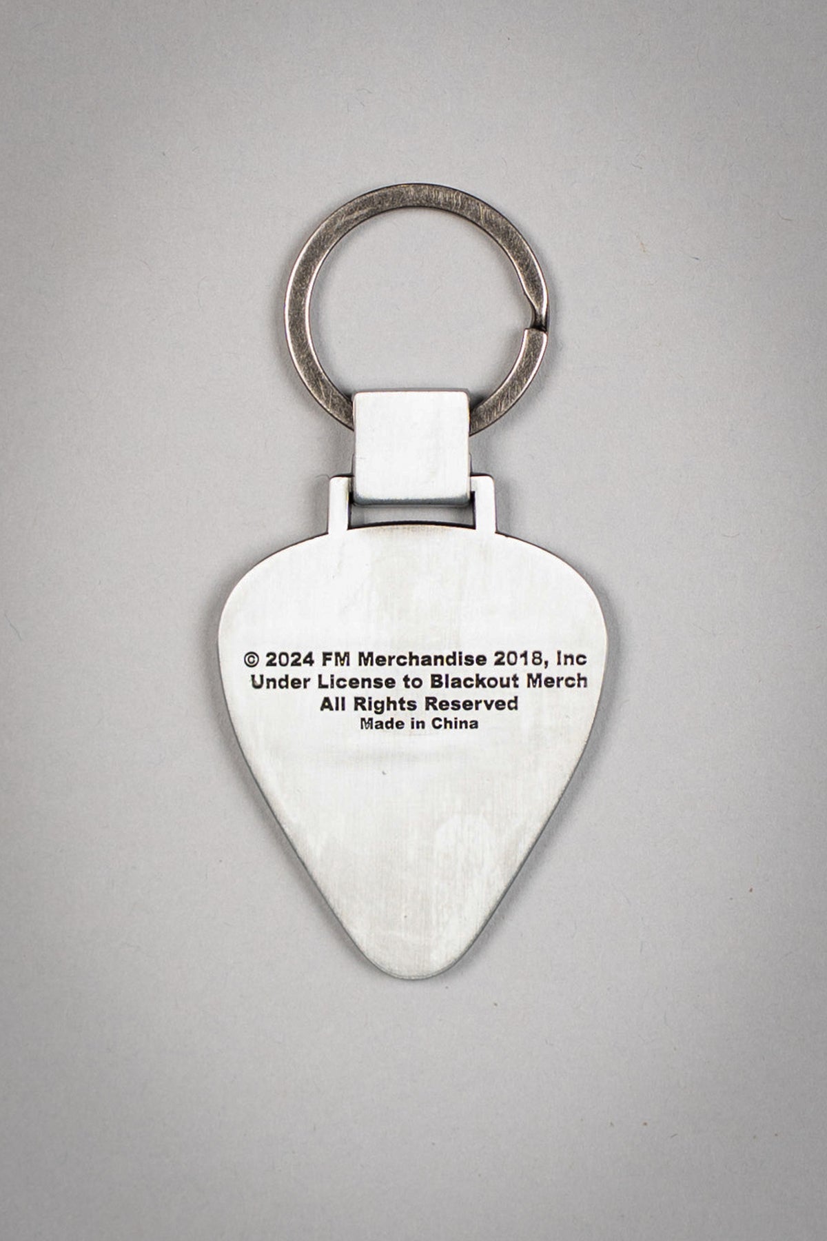Fleetwood Mac Metal Plectrum Keyring
