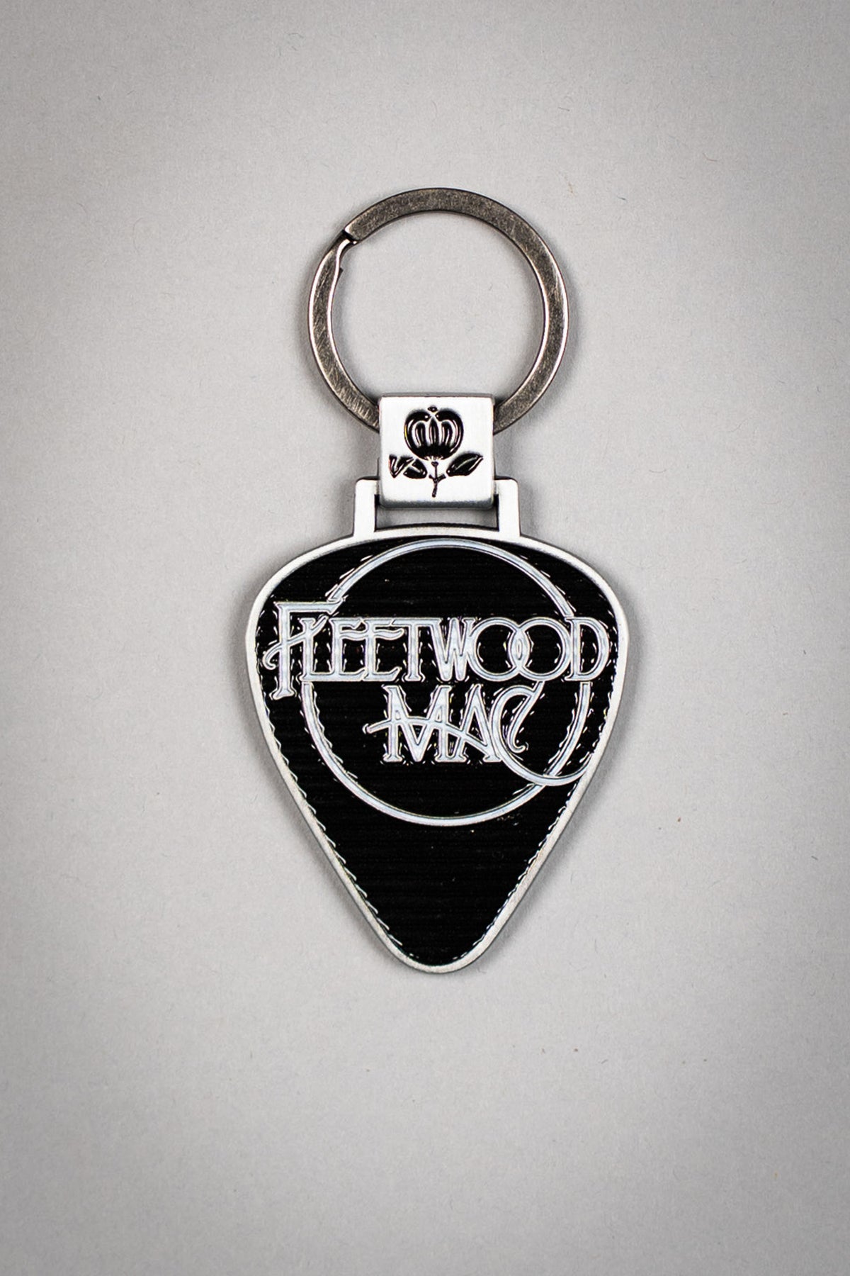 Fleetwood Mac Metal Plectrum Keyring