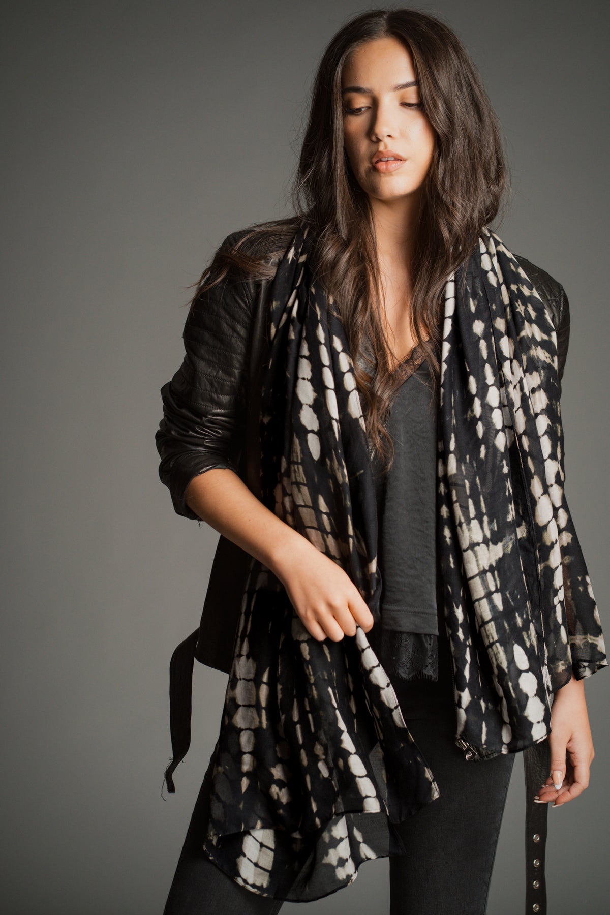 Mary-Kate Tie Dye Scarf