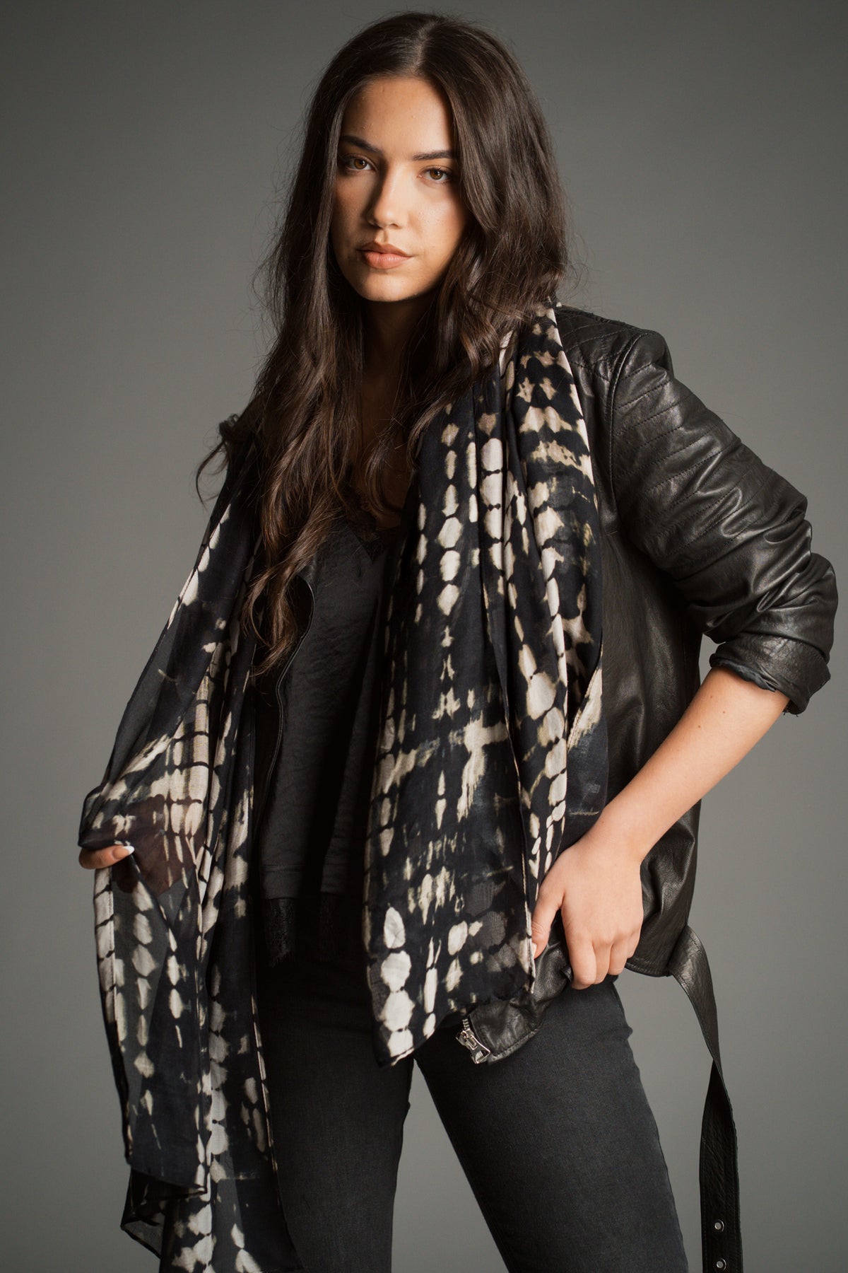Mary-Kate Tie Dye Scarf