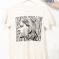 Kurt Cobain Tee - Cream Kurt Cobain portrait band tee