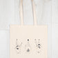 Limited Edition Little Lies Tote - 100% Cotton Cream tote bag with Little Lies logo and little lies hand artwork