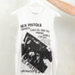 Sex Pistols Vest - White Sex Pistols vest with concert poster design